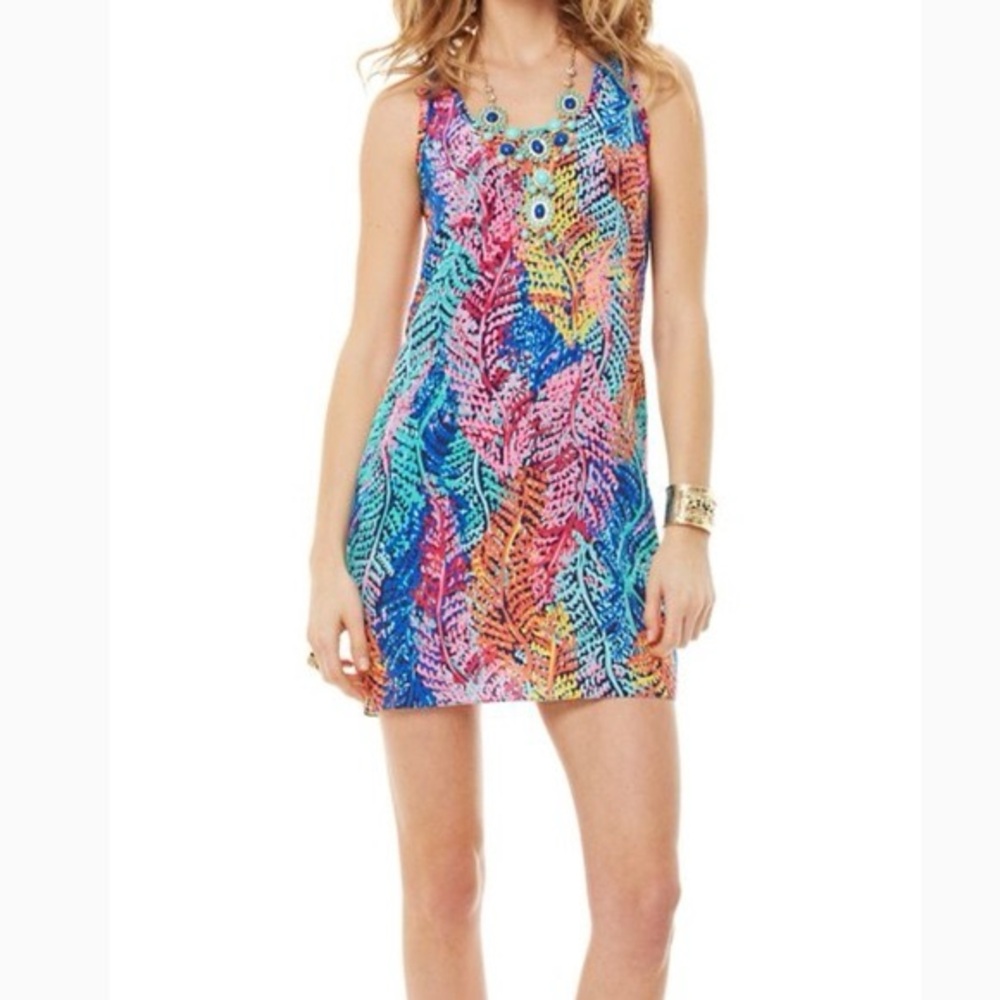 Lilly Pulitzer Colorful Tropical Mini Dress